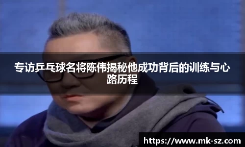 专访乒乓球名将陈伟揭秘他成功背后的训练与心路历程